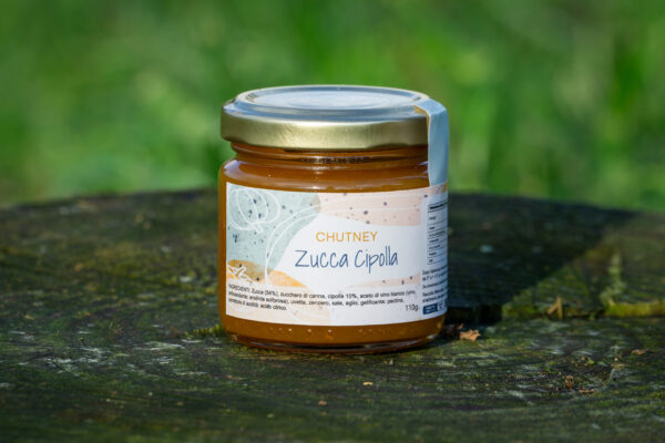 Chutney zucca e cipolla 110 gr.
